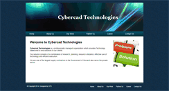 Desktop Screenshot of cybercadtechnologies.com